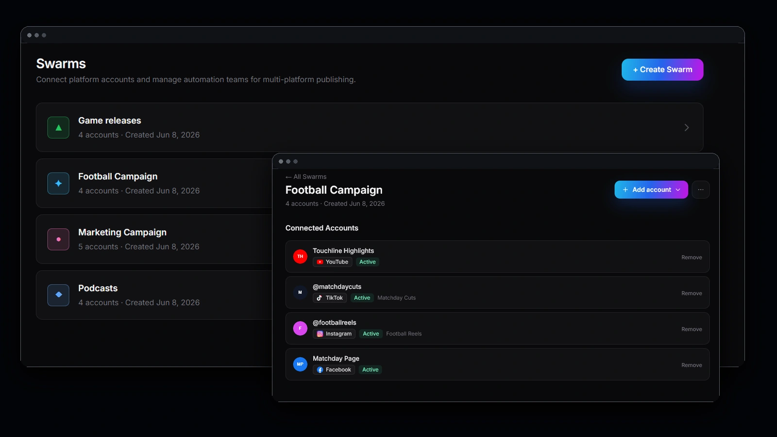 Publish per client in the Videoblitz workspace